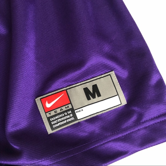 Nike Team Workout Shirt Purple Size M - Picture 2 of 5
